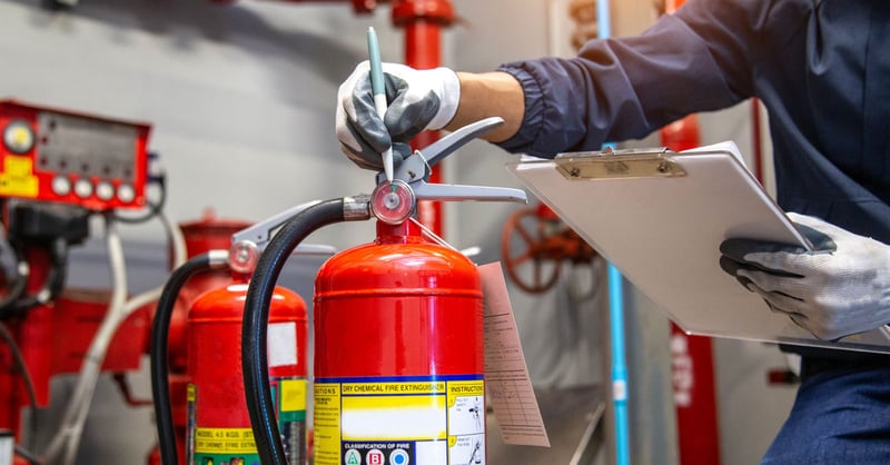 Fire inspection process