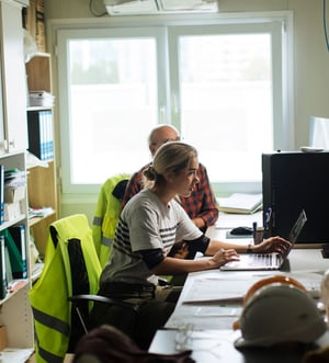 city government workers in office