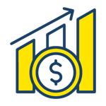 Expensive cost dollar sign icon