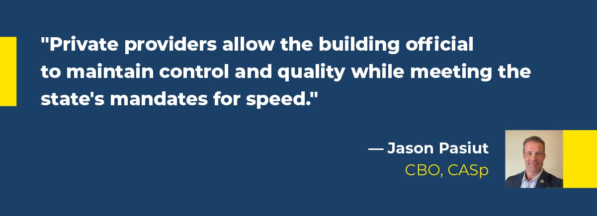 private provider testimonial